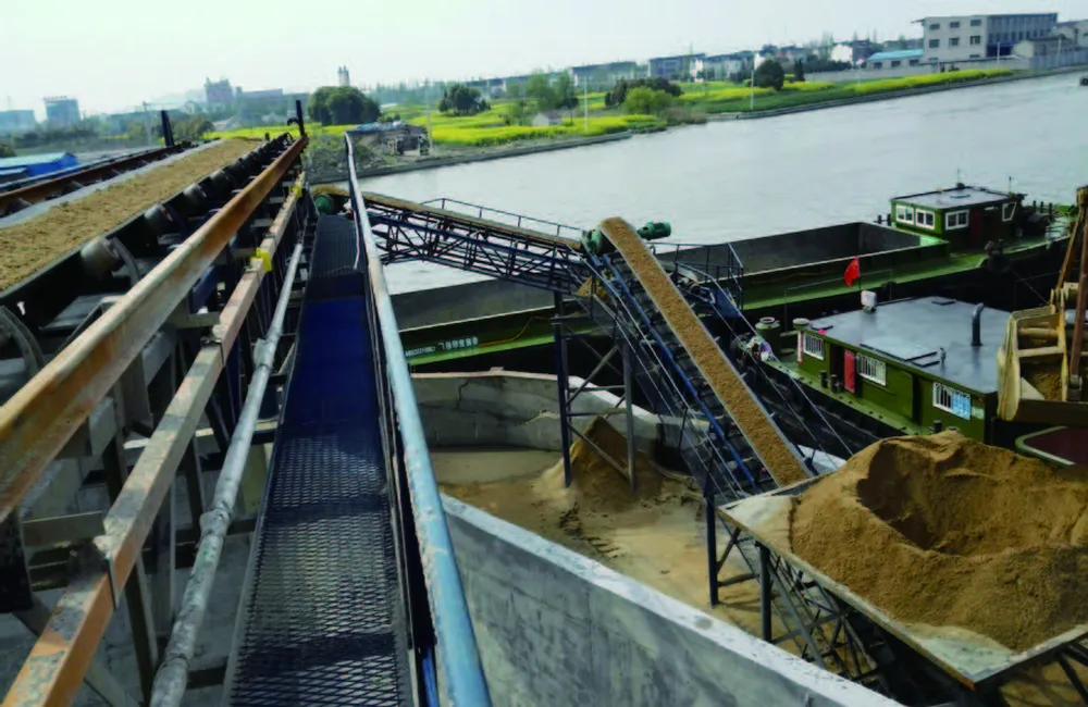Belt Conveyor for Port Industry