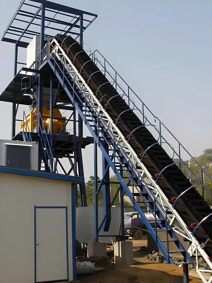 DJ DJII High Angle Wavy Edge Belt Conveyor Advantages
