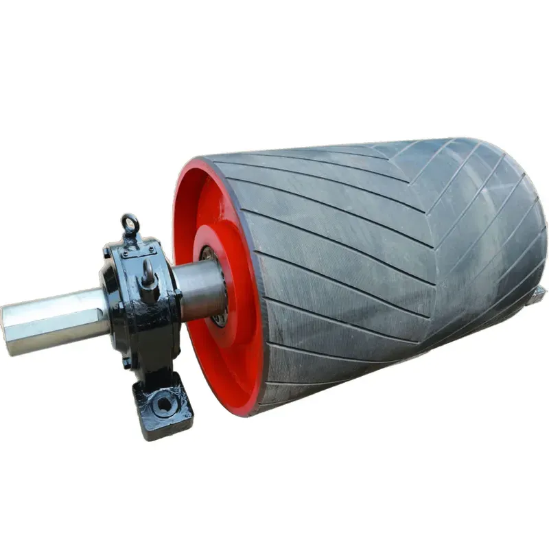 DTII 固定式皮带输送机滚筒滑轮