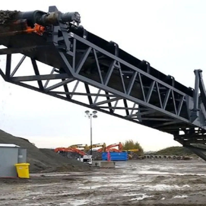 DY Mobile Belt Conveyor Application
