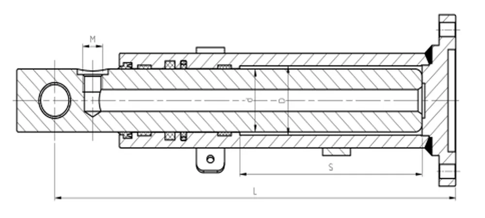 Forklift Lifting Hydraulic Cylinder Dimensions