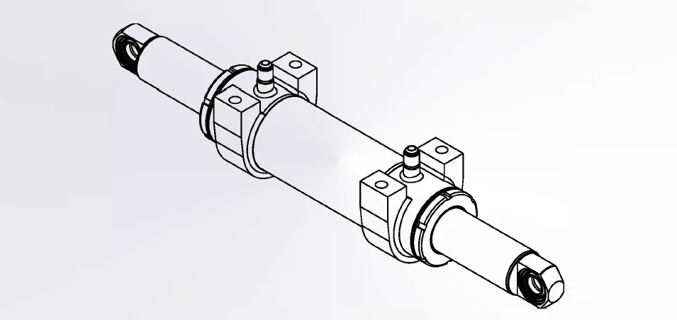 Forklift Steering Hydraulic Cylinder Dimensions