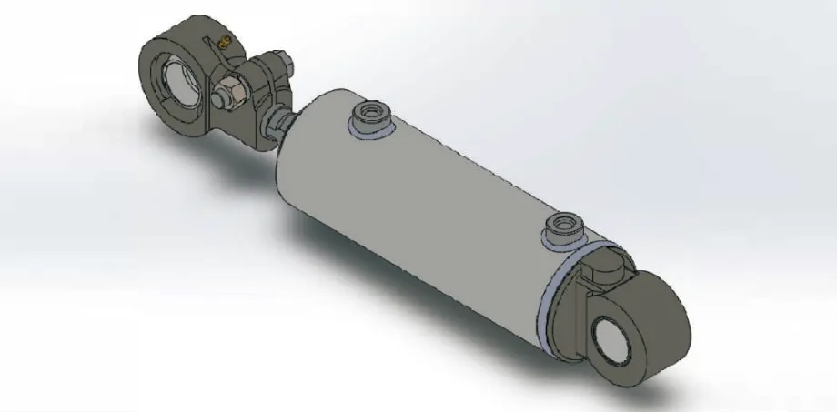 Forklift Tilt Hydraulic Cylinder Dimensions