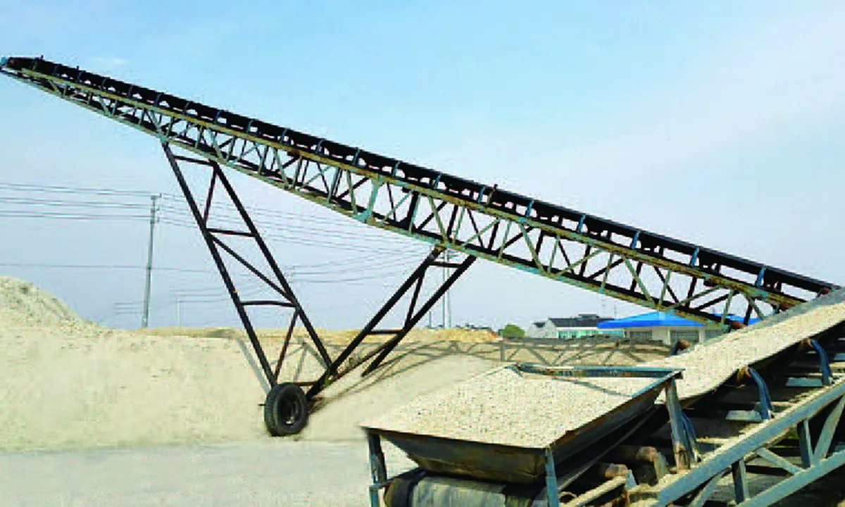 Mobile Belt Conveyor for Mining Industry