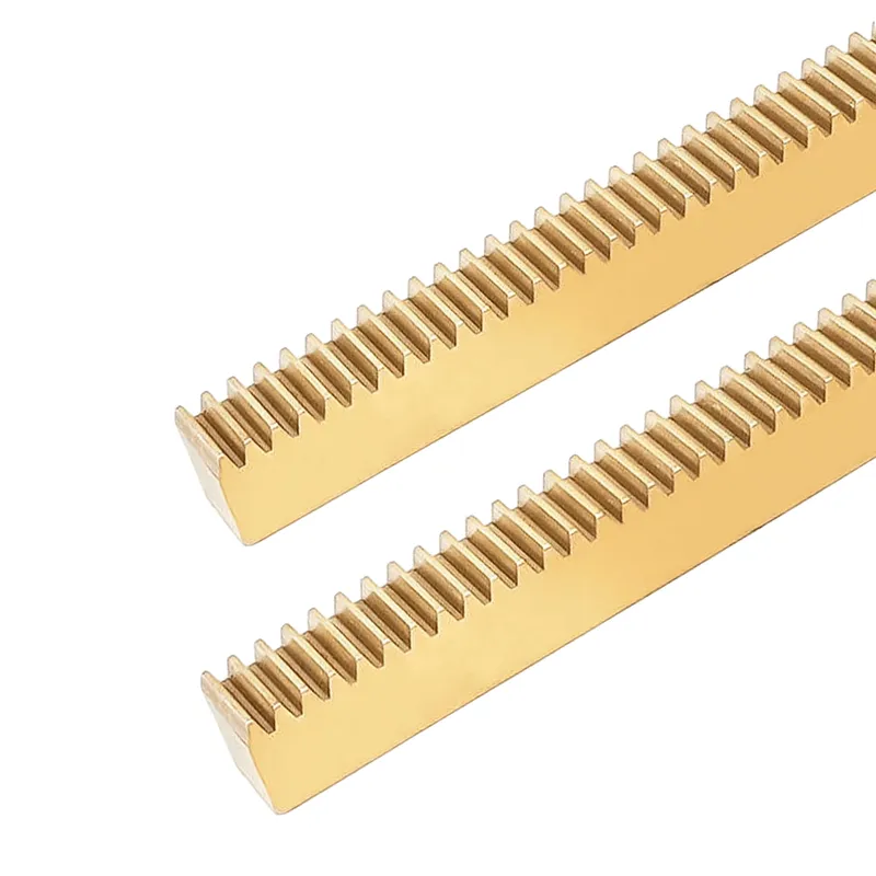 Brass Gear Rack Design Features