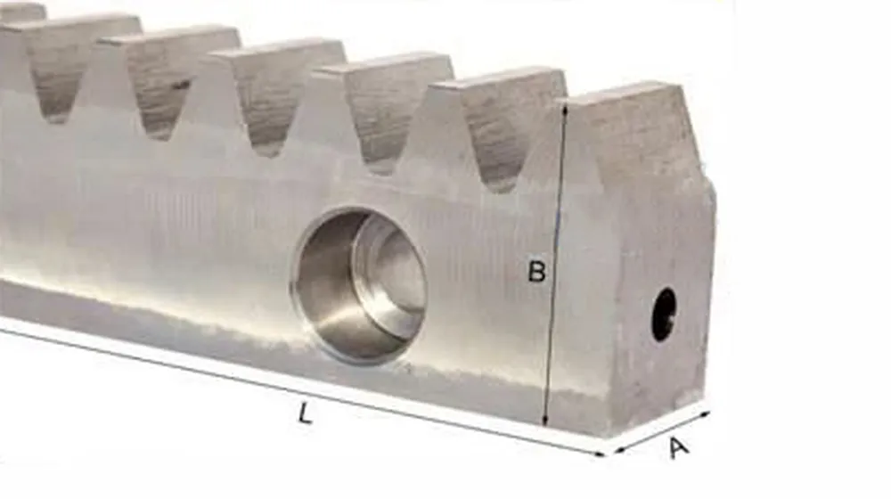 Construction Hoist Gear Rack Dimensions