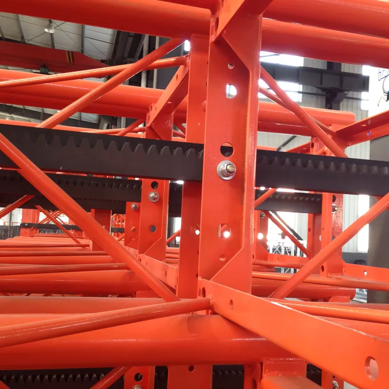 Construction Hoist Gear Rack Features
