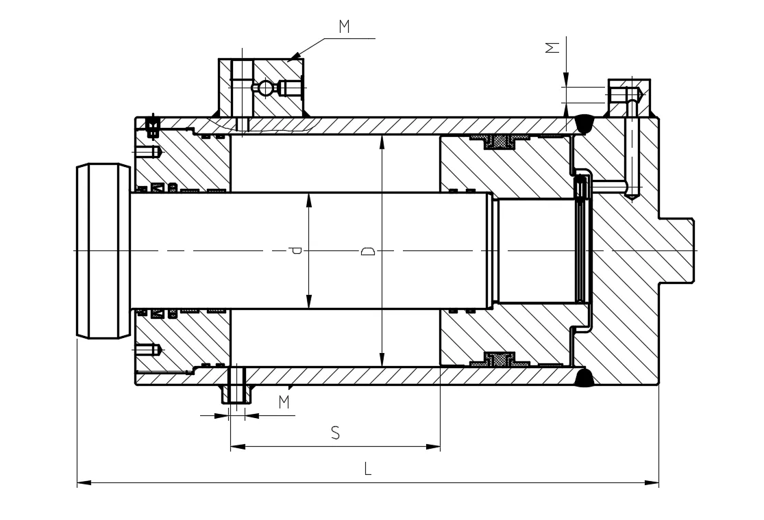 Counterweight Hydraulic Cylinder Dimensions