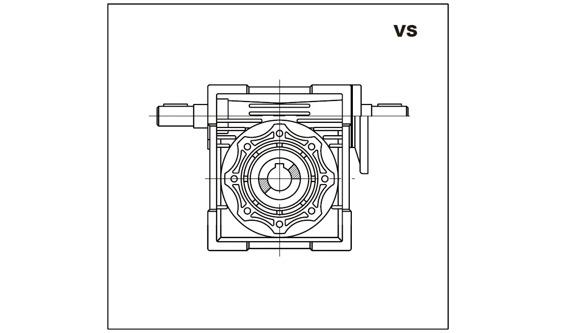 Double Extension Worm Shaft