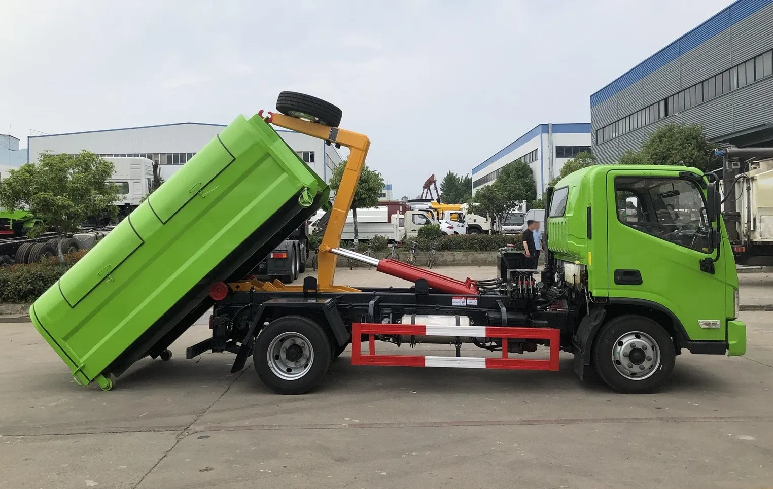 Çöp Kamyonu Hidrolik Silindir Uygulamaları