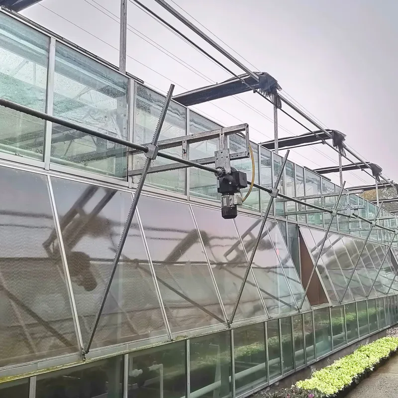 Greenhouse Ventilation System Curved Gear Rack Applications