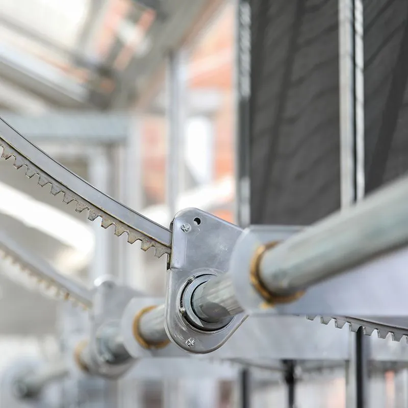 Greenhouse Ventilation System Curved Gear Rack Applications