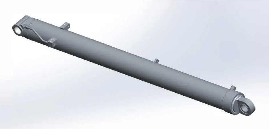 Luffing Hydraulic Cylinder Dimensions