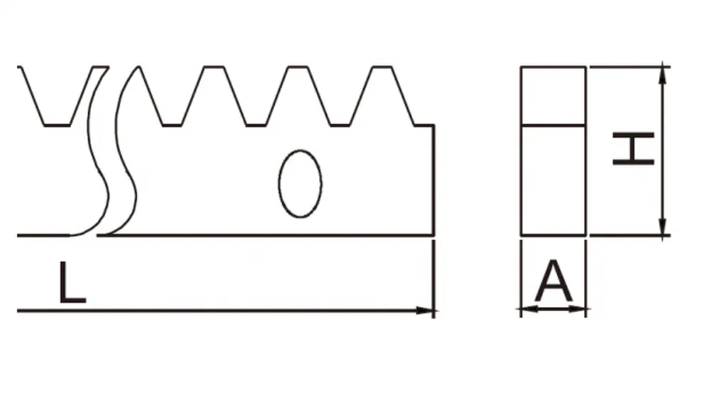Sliding Gate Gear Rack Dimensions
