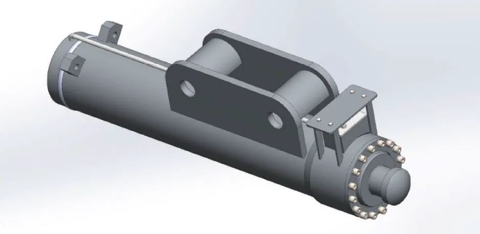 Support Hydraulic Cylinder Dimensions