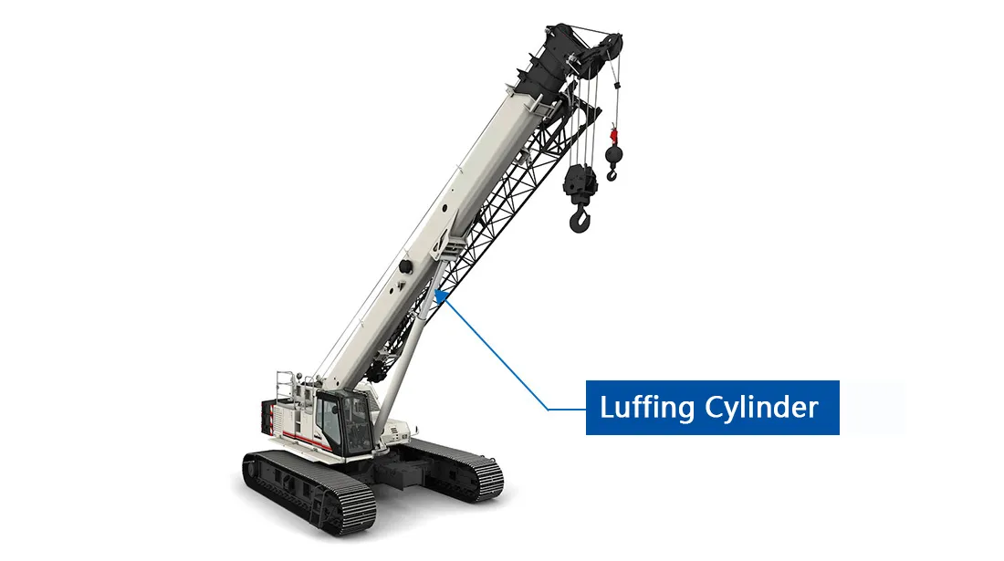 Telescopic Crawler Crane Hydraulic Cylinder Types