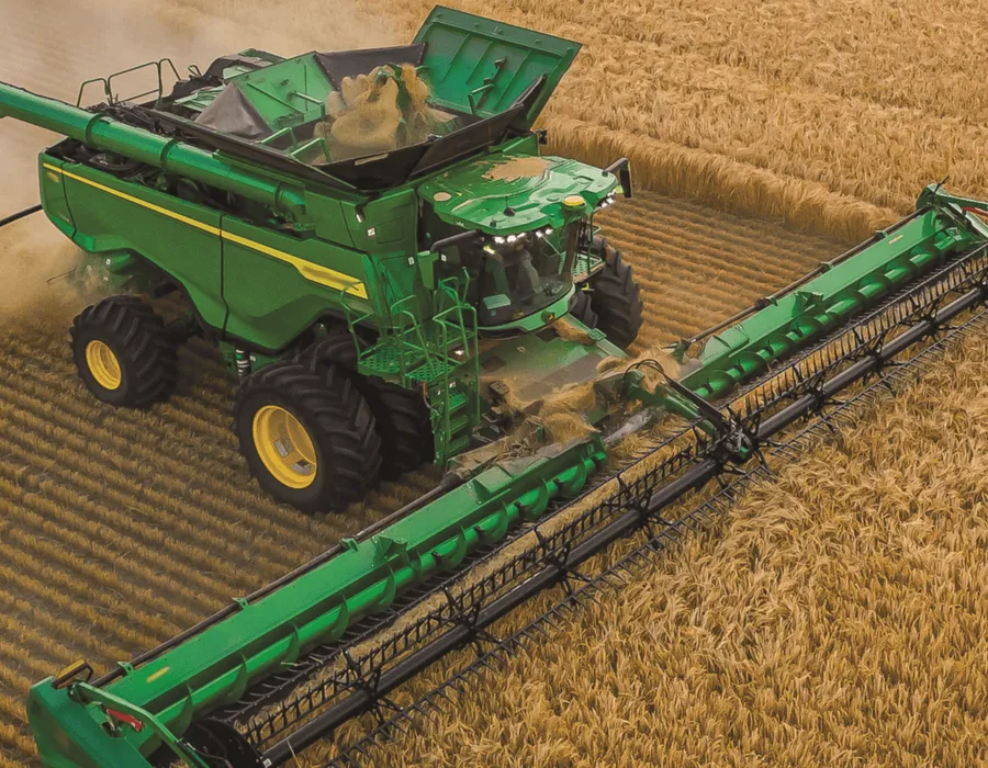 Planetary Wheel Drive for Combine Harvesters