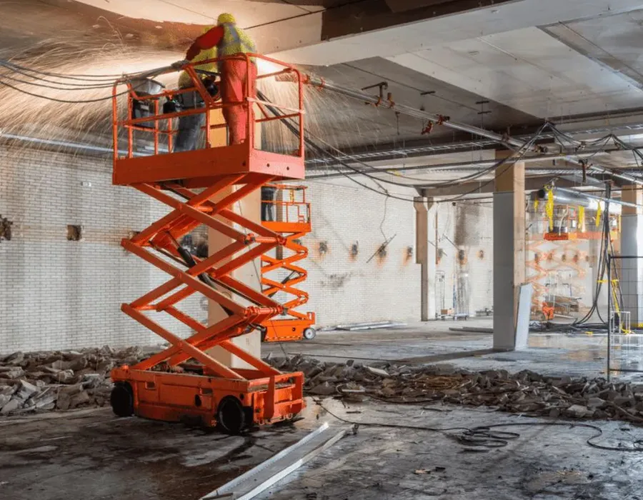 Planetary Wheel Drive for Scissor Lifts