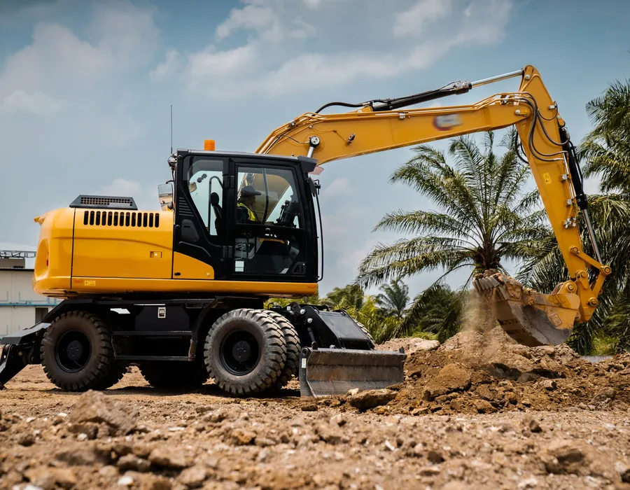 Planetary Wheel Drive for Wheel Excavators