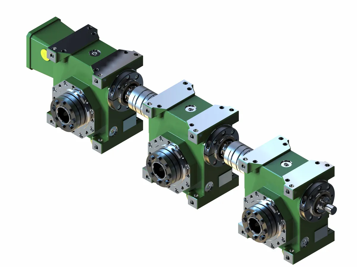 JDLB High Precision Worm Gear Units Applications