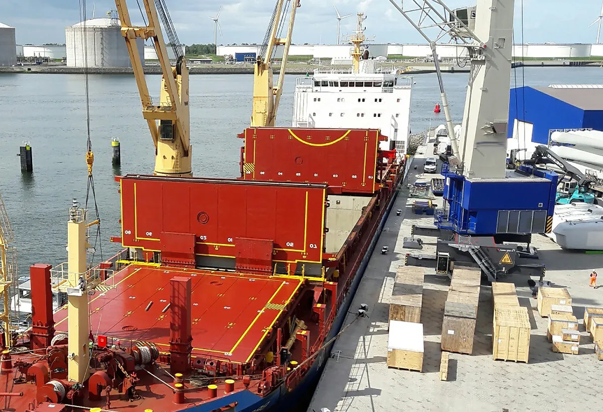 Planetary Gearbox for Mobile Harbor Crane