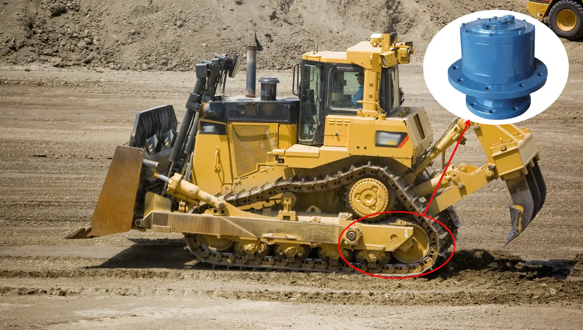 Planetenkettengetriebe für Bulldozer