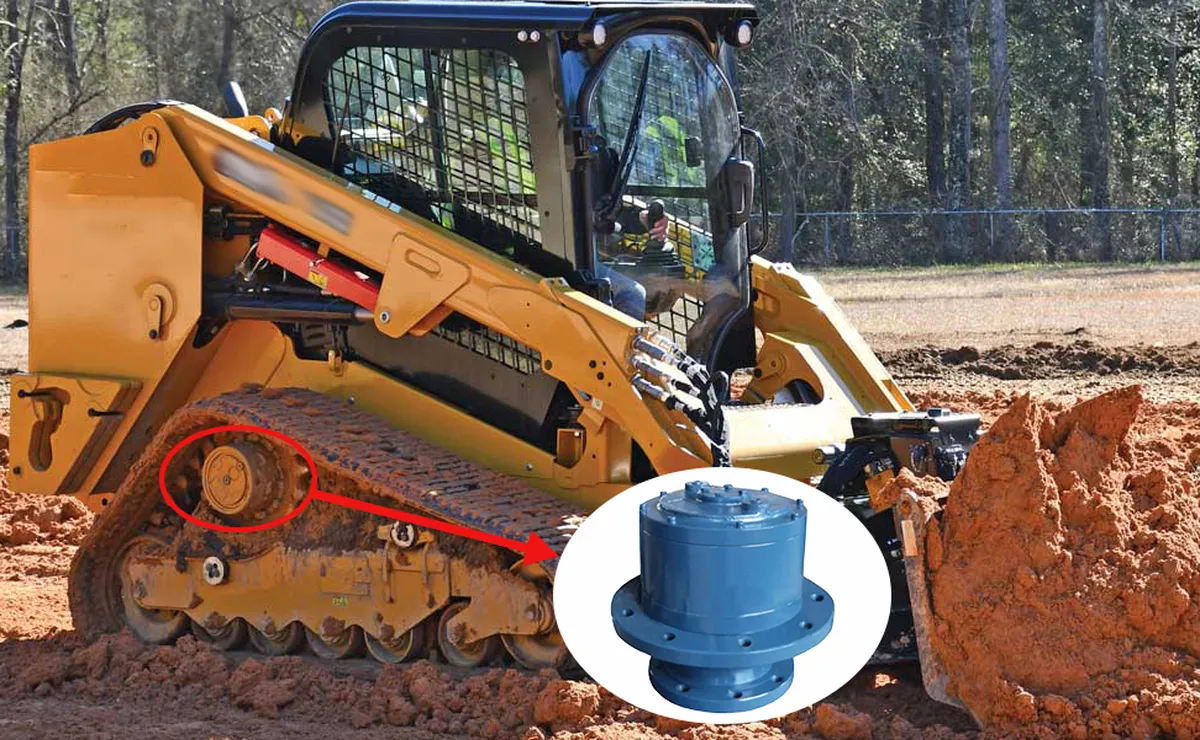 Planetary Track Drive Gearbox for Loaders