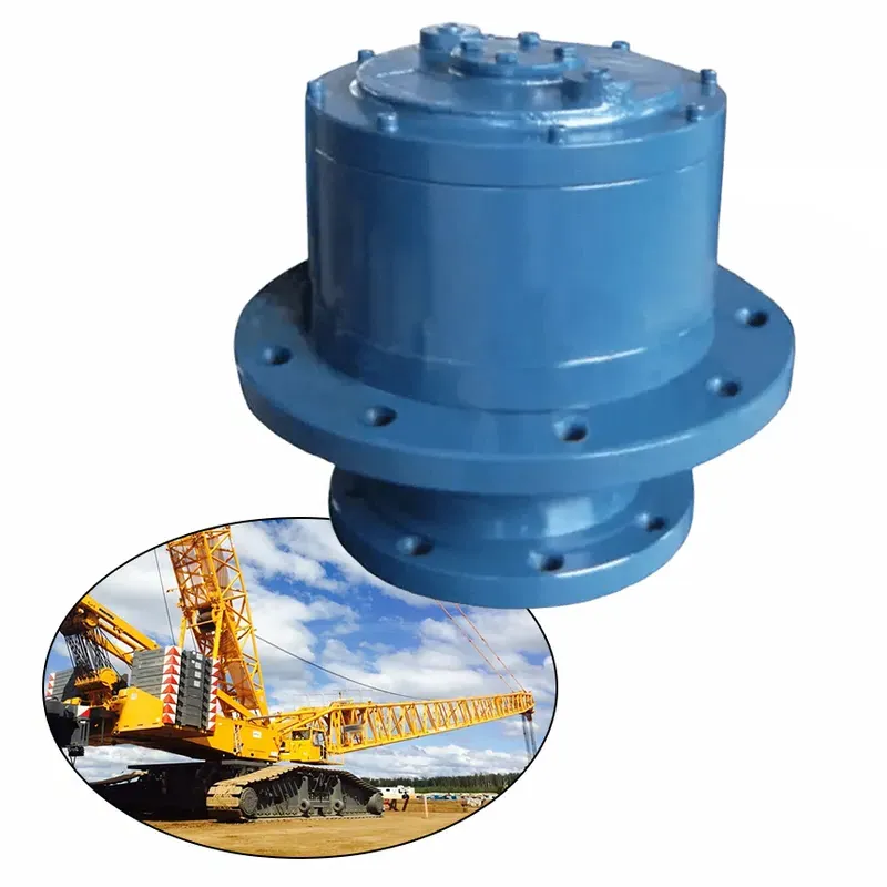 Napęd planetarny gąsienicowy do dźwigów gąsienicowych