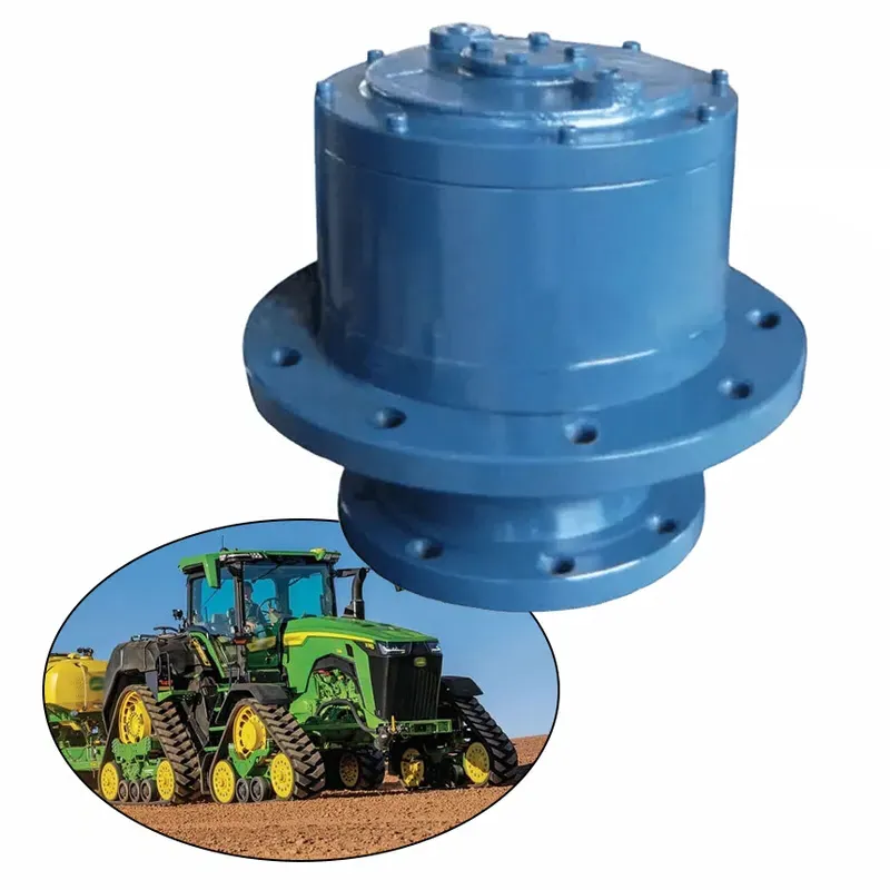 Napęd planetarny gąsienicowy do ciągników