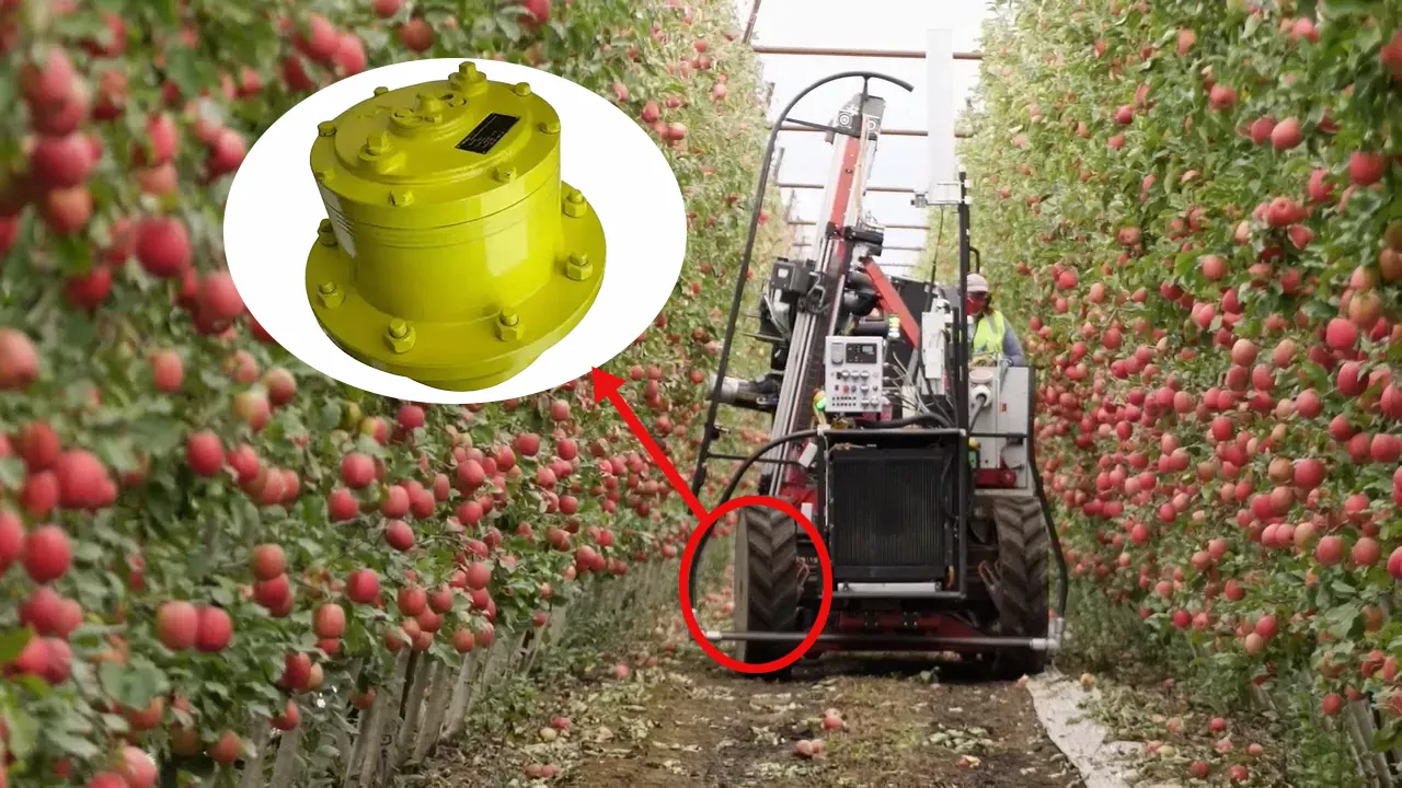 Planetary Wheel Drive Gearbox for Apple Harvesters