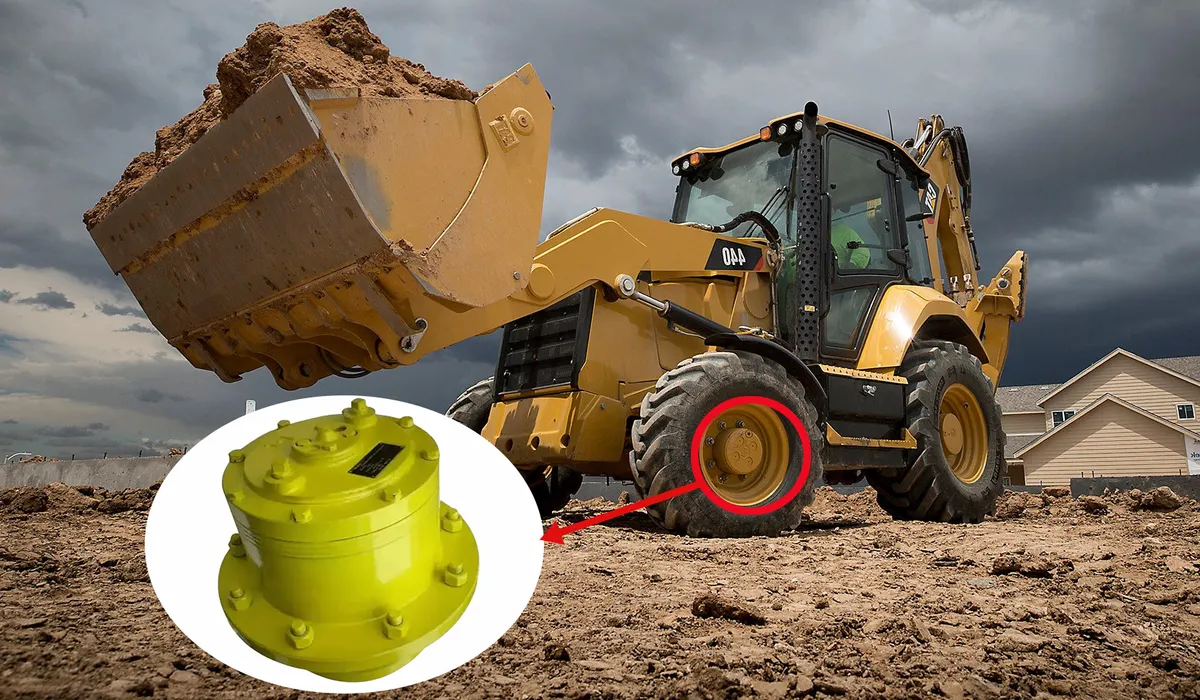 Planetary Wheel Drive Gearbox for Backhoe Loaders
