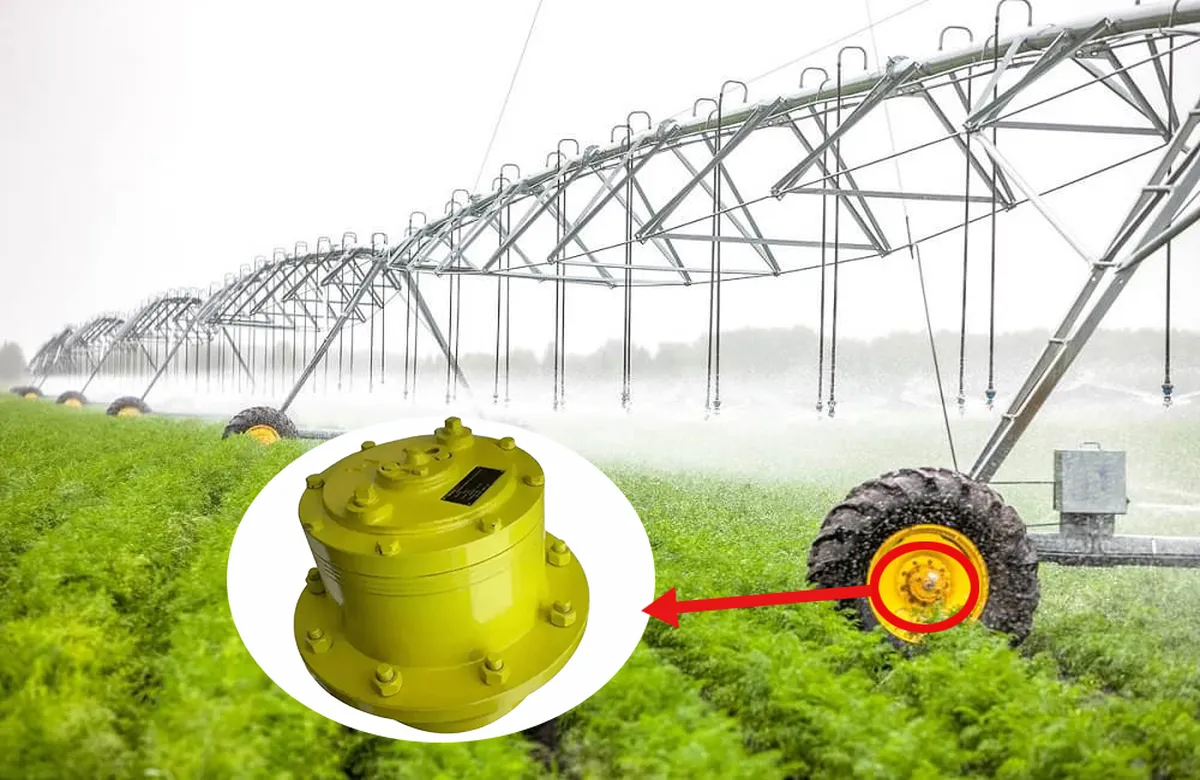 Planetary Wheel Drive Gearbox for Center Pivot Sprinkling Machines