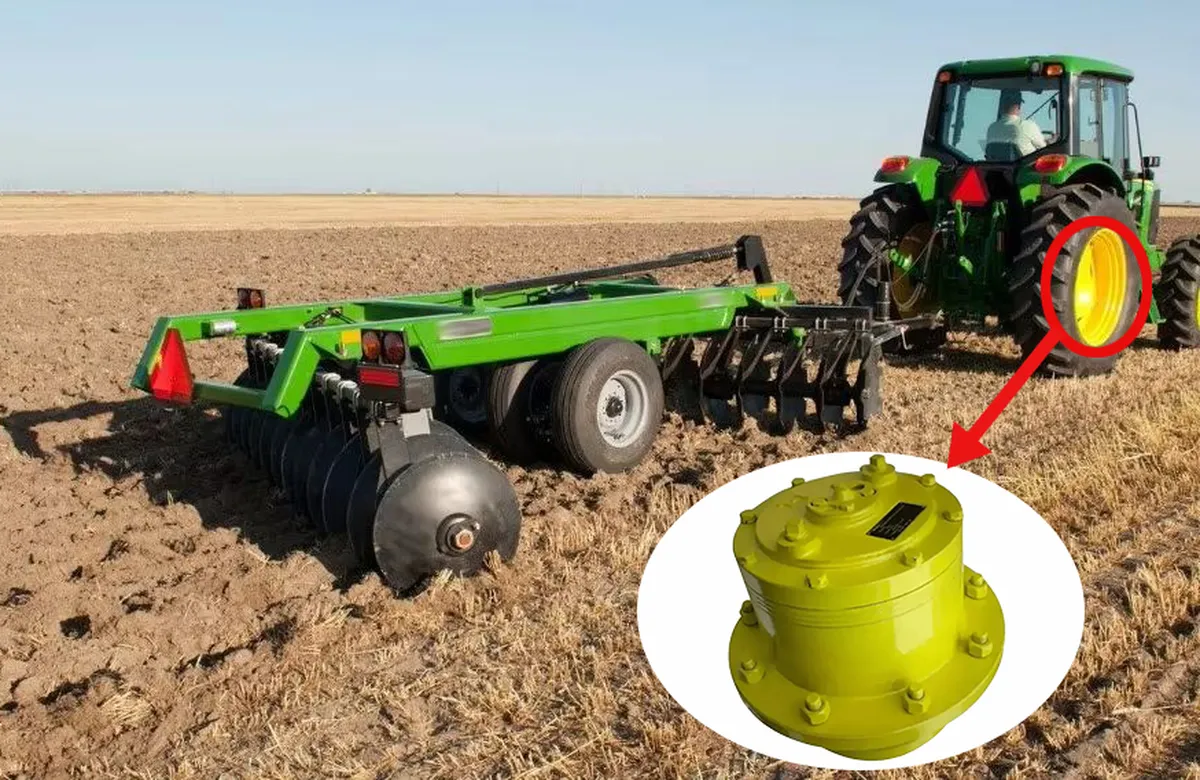 Planetary Wheel Drive Gearbox for Disc Harrows