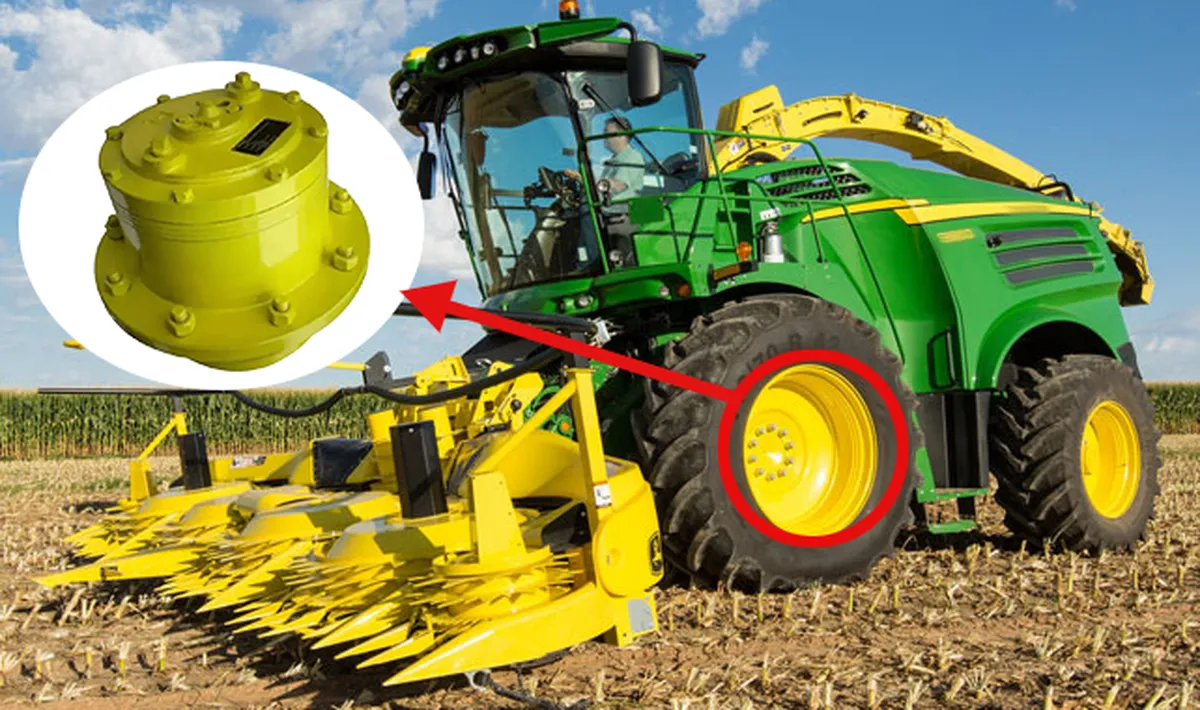 Planetary Wheel Drive Gearbox for Forage Harvesters