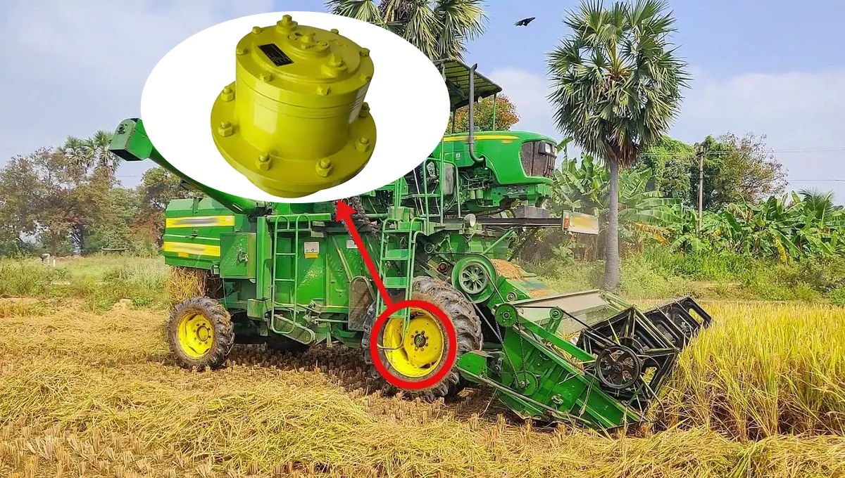 Planetary Wheel Drive Gearbox for Rice Harvesters