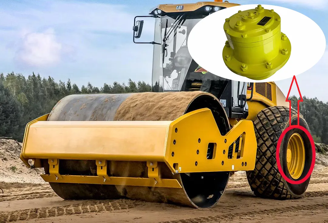 Planetary Wheel Drive Gearbox for Road Rollers