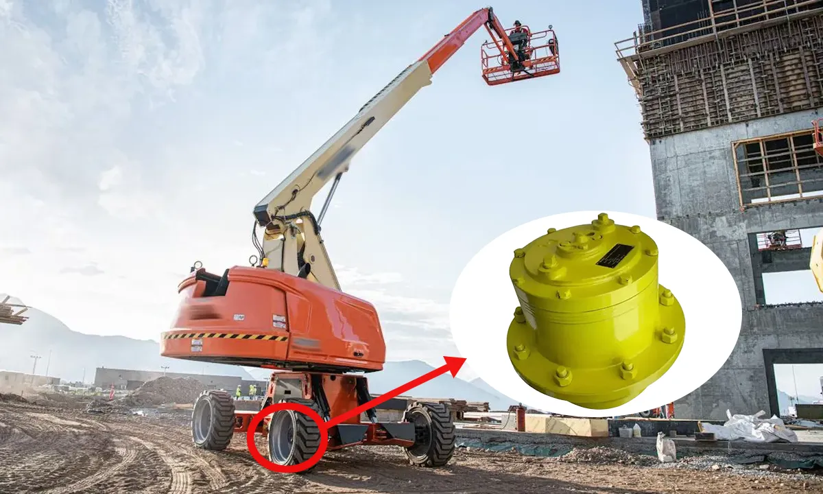 Planetary Wheel Drive Gearbox for Telescopic Boom Lifts