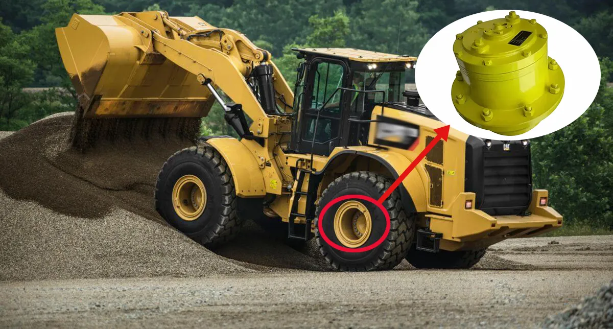 Planetary Wheel Drive Gearbox for Wheel Loaders