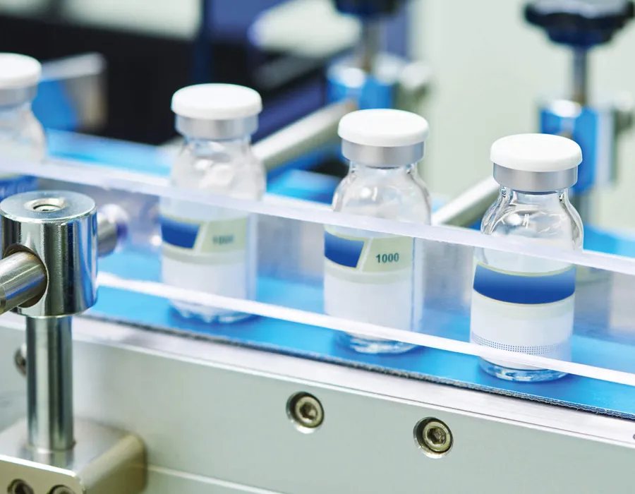 Redutor de engrenagem helicoidal para a indústria farmacêutica