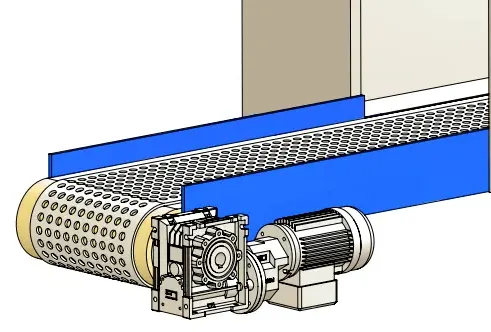 Worm Gearbox for Nest-Egg Collection System