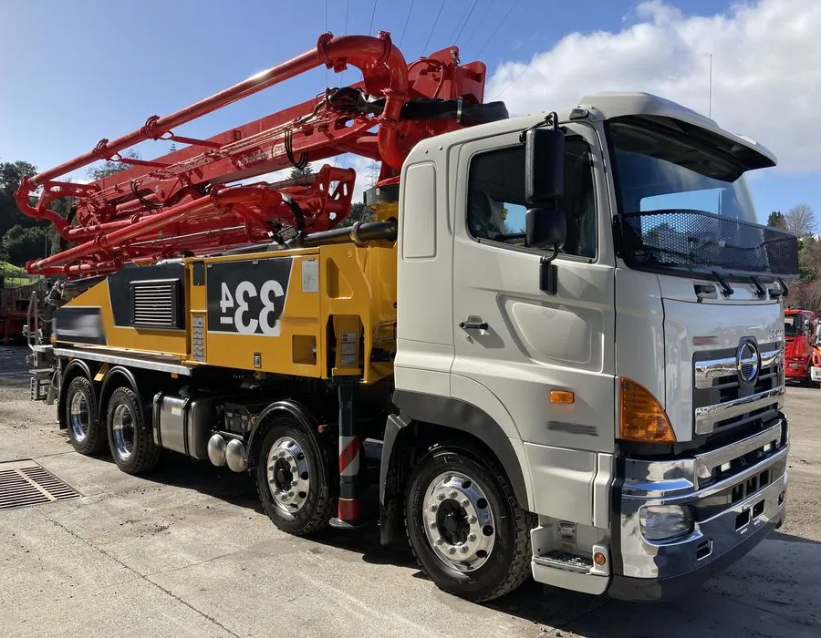 Planetary Slewing Drive for Concrete Pumps