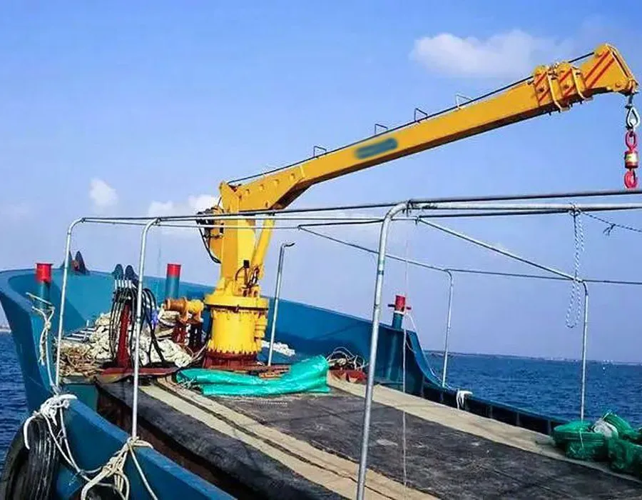 Planetary Slewing Drive for Fishing Cranes