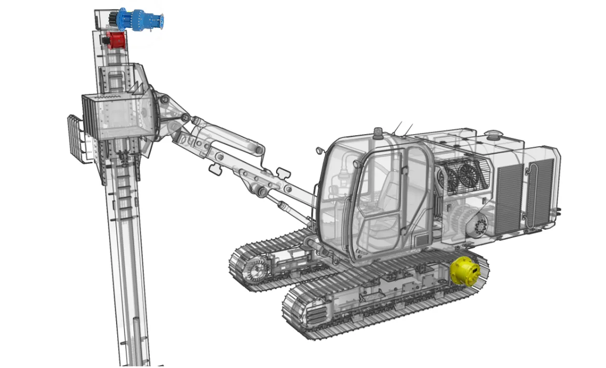 Planetary Slewing Drive Gearbox for Crawler Drilling Rigs