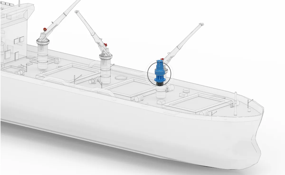 Planetary Slewing Drive Gearbox for Deck Cranes