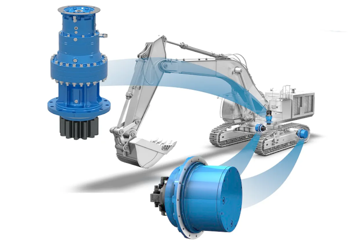 Planetary Slewing Drive Gearbox for Excavators