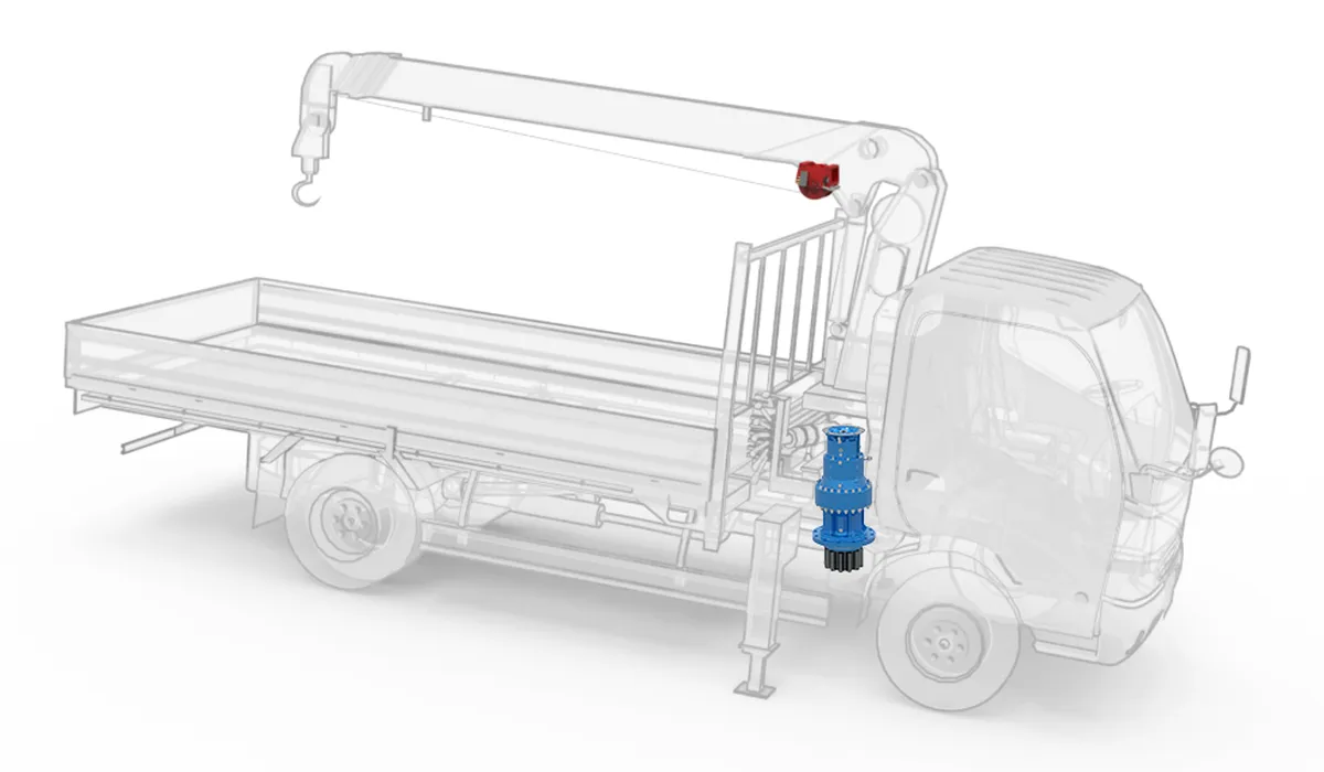 Planetary Slewing Drive Gearbox for Tow Truck Cranes