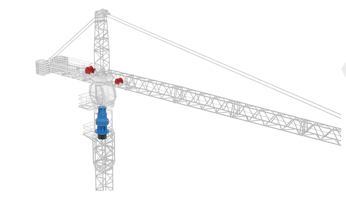 Planetary Slewing Drive Gearbox for Tower Cranes