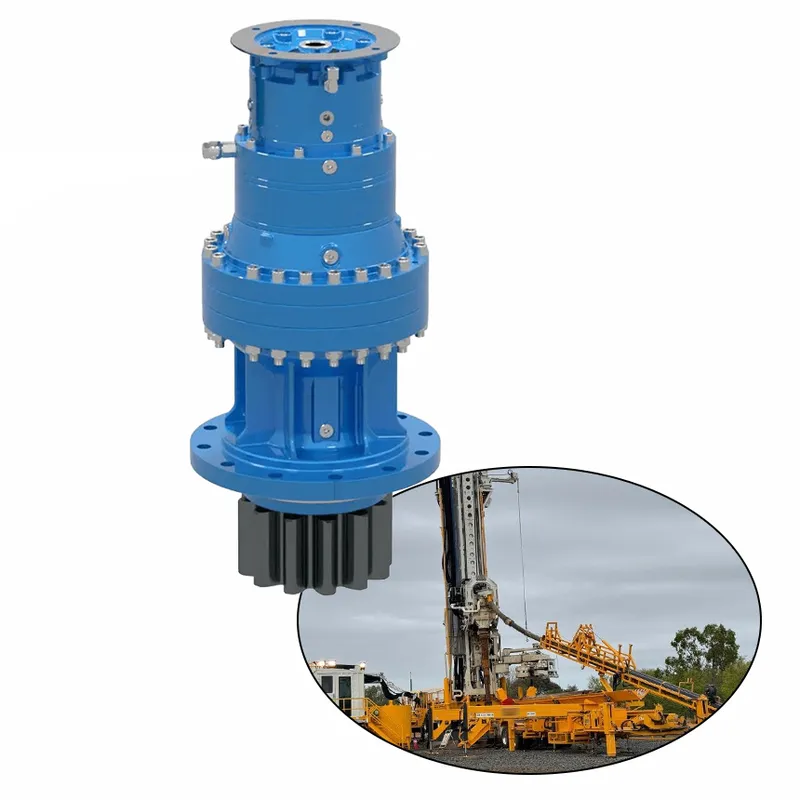 Planetary Slewing Drive for Big Drilling Rig Machines