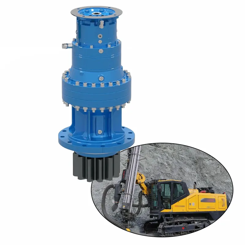 Planetary Slewing Drive for Crawler Drilling Rigs