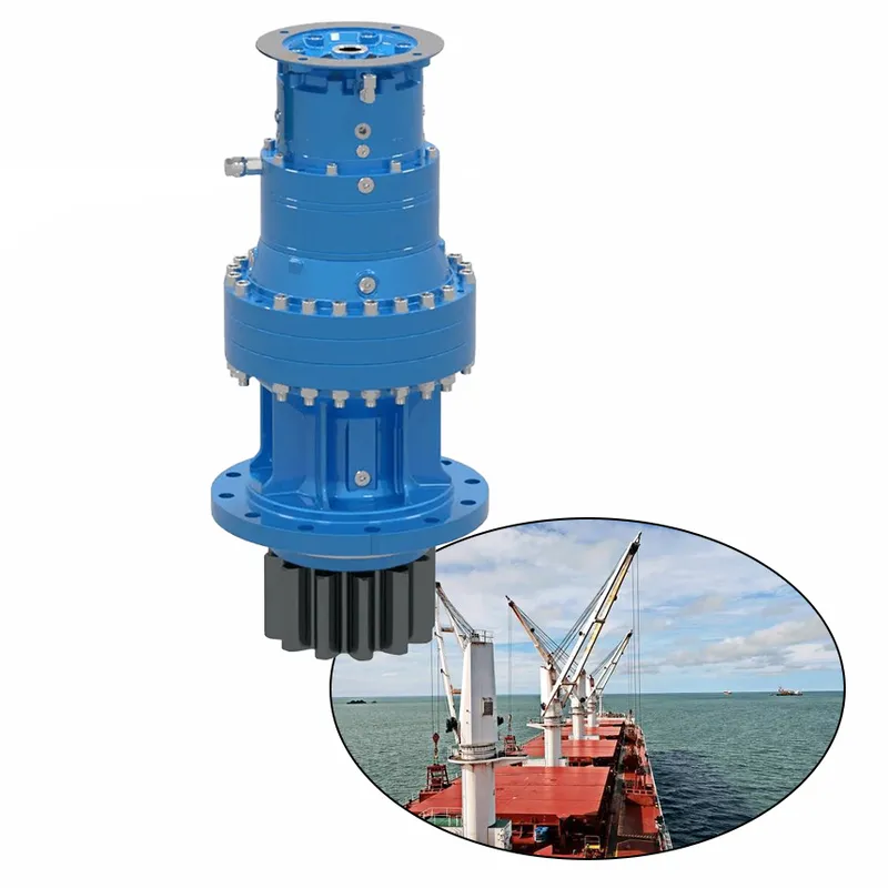 Planetary Slewing Drive for Deck Cranes
